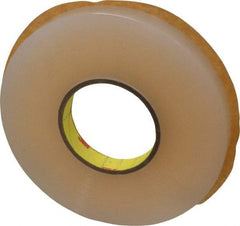 3M - 3/4" x 27 Yd Acrylic Adhesive Double Sided Tape - 1/32" Thick, Clear, Acrylic Foam Liner, Continuous Roll, Series 4658F - Exact Tool & Supply