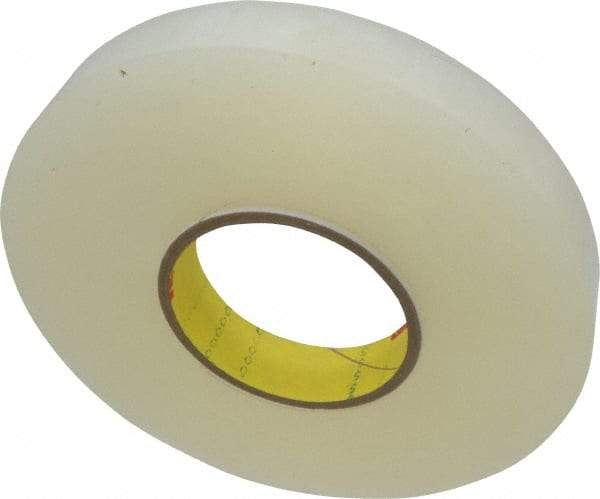 3M - 1" x 27 Yd Acrylic Adhesive Double Sided Tape - 1/32" Thick, Clear, Acrylic Foam Liner, Continuous Roll, Series 4658F - Exact Tool & Supply