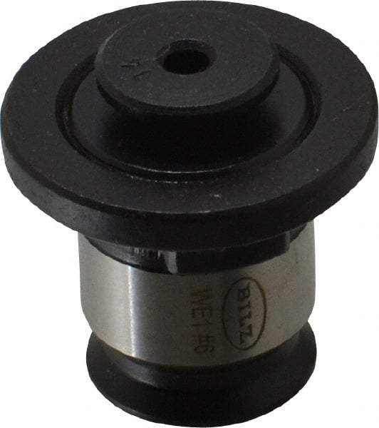 Bilz - 0.141" Tap Shank Diam, 0.11" Tap Square Size, #0 to #6 Tap, #1 Tapping Adapter - 0.2756" Projection, 0.669" Tap Depth, 1.1221" OAL, 3/4" Shank OD, Through Coolant, Series WE 1 - Exact Tool & Supply