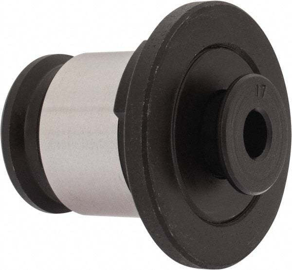 Bilz - 0.323" Tap Shank Diam, 0.242" Tap Square Size, 7/16" Tap, #2 Tapping Adapter - 0.4331" Projection, 1.181" Tap Depth, 1.8111" OAL, 1.22" Shank OD, Through Coolant, Series WE 2 - Exact Tool & Supply