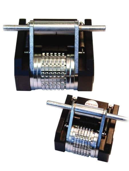 Pryor - 3/16 Inch Size, Figures Numbering Head - ANH-6 Wheel 0 to 9 - Exact Tool & Supply