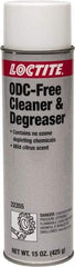 Loctite - 15 oz Aerosol Cleaner/Degreaser - Aerosol, Hydrocarbon-Based, Unscented - Exact Tool & Supply