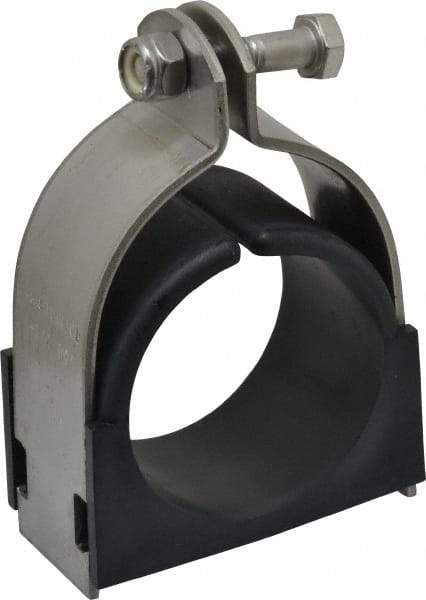 ZSI - 2" Pipe," Pipe Clamp with Cushion - Exact Tool & Supply