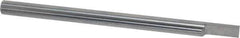 Accupro - 1/4 Inch Diameter, 4 Inch Overall Length, 3/8 Inch Split Length, Solid Carbide, Squared Split End Carbide Blank - Single End - Exact Tool & Supply