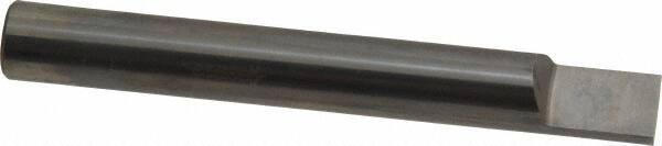 Accupro - 1/2 Inch Diameter, 4 Inch Overall Length, 5/8 Inch Split Length, Solid Carbide, Squared Split End Carbide Blank - Single End - Exact Tool & Supply