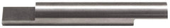 Accupro - 5/16 Inch Diameter, 2-1/2 Inch Overall Length, 1/2 Inch Split Length, Solid Carbide, Squared Split End Carbide Blank - Double End - Exact Tool & Supply