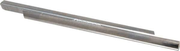 Accupro - 5/16 Inch Diameter, 4 Inch Overall Length, 1/2 Inch Split Length, Solid Carbide, Squared Split End Carbide Blank - Double End - Exact Tool & Supply