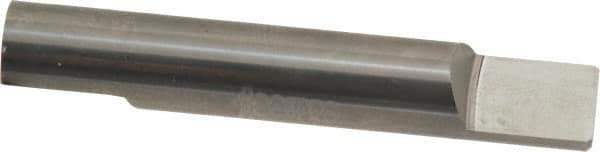 Accupro - 1/2 Inch Diameter, 3 Inch Overall Length, 5/8 Inch Split Length, Solid Carbide, Squared Split End Carbide Blank - Double End - Exact Tool & Supply