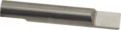 Accupro - 1/2 Inch Diameter, 3 Inch Overall Length, 5/8 Inch Split Length, Solid Carbide, Squared Split End Carbide Blank - Double End - Exact Tool & Supply
