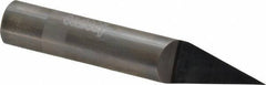 Accupro - 1/2 Inch Diameter, 3 Inch Overall Length, 5/8 Inch Split Length, Solid Carbide, Conical Point Split End Carbide Blank - Single End, 30° Point - Exact Tool & Supply
