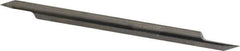 Accupro - 3/16 Inch Diameter, 3 Inch Overall Length, 3/8 Inch Split Length, Solid Carbide, Conical Point Split End Carbide Blank - Single End, 60° Point - Exact Tool & Supply