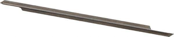 Accupro - 1/8 Inch Diameter, 3 Inch Overall Length, 3/8 Inch Split Length, Solid Carbide, Conical Point Split End Carbide Blank - Single End, 90° Point - Exact Tool & Supply