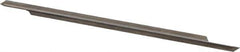 Accupro - 1/8 Inch Diameter, 3 Inch Overall Length, 3/8 Inch Split Length, Solid Carbide, Conical Point Split End Carbide Blank - Single End, 90° Point - Exact Tool & Supply
