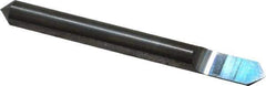 Accupro - 3/16 Inch Diameter, 2 Inch Overall Length, 3/8 Inch Split Length, Solid Carbide, Conical Point Split End Carbide Blank - Single End, 90° Point - Exact Tool & Supply