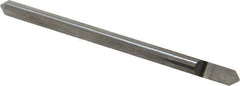 Accupro - 3/16 Inch Diameter, 3 Inch Overall Length, 3/8 Inch Split Length, Solid Carbide, Conical Point Split End Carbide Blank - Single End, 90° Point - Exact Tool & Supply
