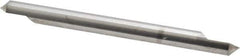 Accupro - 5/16 Inch Diameter, 4 Inch Overall Length, 1/2 Inch Split Length, Solid Carbide, Conical Point Split End Carbide Blank - Single End, 90° Point - Exact Tool & Supply