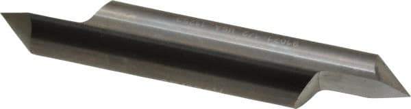Accupro - 1/2 Inch Diameter, 3 Inch Overall Length, 5/8 Inch Split Length, Solid Carbide, Conical Point Split End Carbide Blank - Single End, 90° Point - Exact Tool & Supply