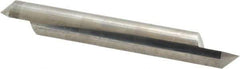 Accupro - 1/2 Inch Diameter, 4 Inch Overall Length, 5/8 Inch Split Length, Solid Carbide, Conical Point Split End Carbide Blank - Single End, 90° Point - Exact Tool & Supply