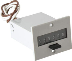 Trumeter - 6 Digit Wheel Display Totalizer - Manual Reset - Exact Tool & Supply