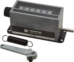 Trumeter - 6 Digit Supertwist LCD Display Counter - Manual Reset - Exact Tool & Supply