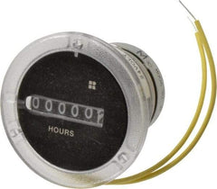 Trumeter - 6 Digit LCD Display Hour Meter - No Reset - Exact Tool & Supply