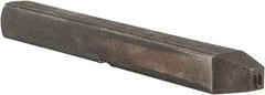 Made in USA - Letter U Machine Made Individual Steel Stamp - 1/16" Character - Exact Tool & Supply