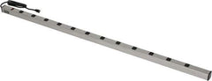 Wiremold - 12 Outlets, 120 Volts, 15 Amps, 6' Cord, Power Outlet Strip - Raceway Mount, 5-15 NEMA Configuration, 72" Strip, cULus Listed - Exact Tool & Supply