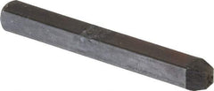 Made in USA - Number 3 Machine Made Individual Steel Stamp - 3/32" Character - Exact Tool & Supply