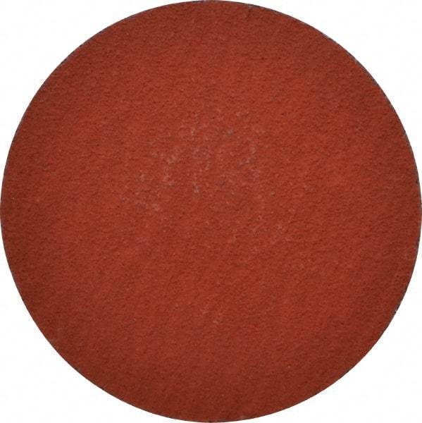 3M - 2" Disc Diam, 120 Grit, Ceramic Quick Change Disc - Type R Attaching System, Coated, Orange, Fine Grade, 25,000 RPM, 777F Series - Exact Tool & Supply