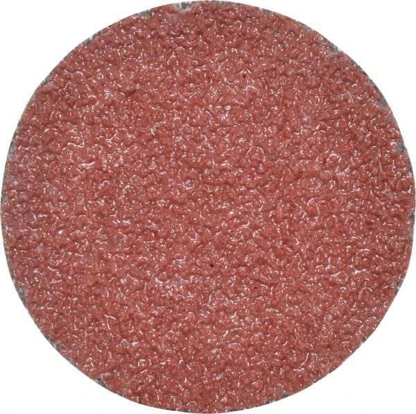 3M - 2" Disc Diam, 36 Grit, Ceramic Quick Change Disc - Type R Attaching System, Coated, Brown, Very Coarse Grade, 25,000 RPM, 963G Series - Exact Tool & Supply