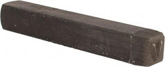 Made in USA - Letter V Machine Made Individual Steel Stamp - 1/4" Character - Exact Tool & Supply