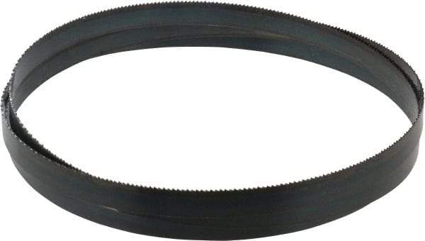 Starrett - 14 TPI, 5' 5" Long x 1/2" Wide x 0.025" Thick, Welded Band Saw Blade - Carbon Steel, Toothed Edge, Raker Tooth Set, Flexible Back, Contour Cutting - Exact Tool & Supply