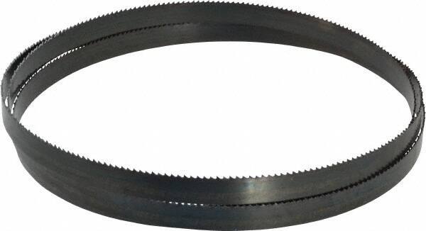 Starrett - 10 TPI, 5' 8" Long x 1/2" Wide x 0.025" Thick, Welded Band Saw Blade - Carbon Steel, Toothed Edge, Raker Tooth Set, Flexible Back, Contour Cutting - Exact Tool & Supply