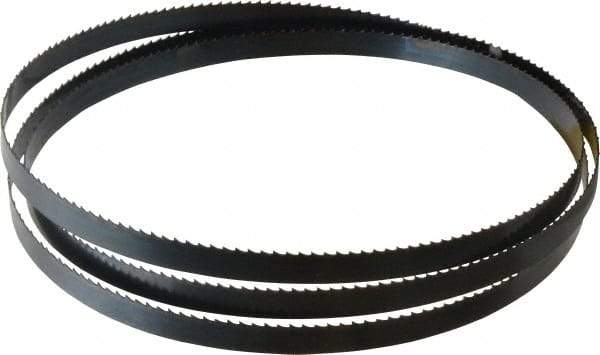 Starrett - 6 TPI, 6' 9" Long x 1/2" Wide x 0.025" Thick, Welded Band Saw Blade - Carbon Steel, Toothed Edge, Raker Tooth Set, Flexible Back, Contour Cutting - Exact Tool & Supply