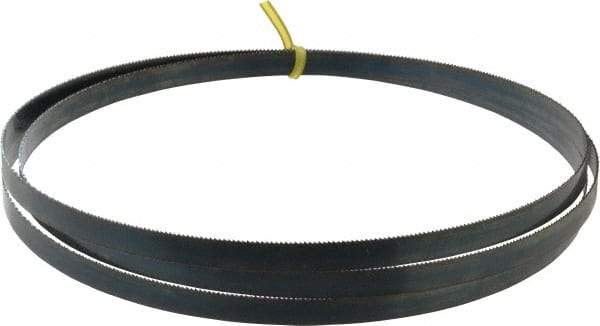 Starrett - 14 TPI, 7' 6" Long x 1/2" Wide x 0.025" Thick, Welded Band Saw Blade - Carbon Steel, Toothed Edge, Raker Tooth Set, Flexible Back, Contour Cutting - Exact Tool & Supply