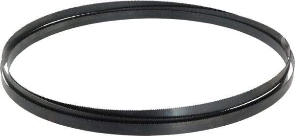 Starrett - 14 TPI, 9' 6" Long x 1/2" Wide x 0.025" Thick, Welded Band Saw Blade - Carbon Steel, Toothed Edge, Raker Tooth Set, Flexible Back, Contour Cutting - Exact Tool & Supply