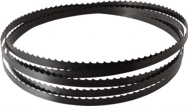 Starrett - 3 TPI, 12' 6" Long x 1/2" Wide x 0.025" Thick, Welded Band Saw Blade - Carbon Steel, Toothed Edge, Raker Tooth Set, Flexible Back, Contour Cutting - Exact Tool & Supply