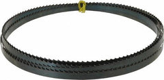 Starrett - 4 TPI, 12' 6" Long x 1/2" Wide x 0.025" Thick, Welded Band Saw Blade - Carbon Steel, Toothed Edge, Raker Tooth Set, Flexible Back, Contour Cutting - Exact Tool & Supply
