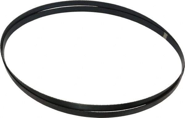 Starrett - 10/S TPI, 12' 6" Long x 3/4" Wide x 0.032" Thick, Welded Band Saw Blade - Carbon Steel, Toothed Edge, Raker Tooth Set, Flexible Back, Contour Cutting - Exact Tool & Supply