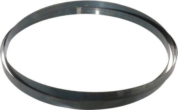Starrett - 10 TPI, 13' 11" Long x 1" Wide x 0.035" Thick, Welded Band Saw Blade - Carbon Steel, Toothed Edge, Raker Tooth Set, Flexible Back, Contour Cutting - Exact Tool & Supply