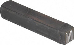 Made in USA - Letter N Machine Made Individual Steel Stamp - 3/8" Character - Exact Tool & Supply
