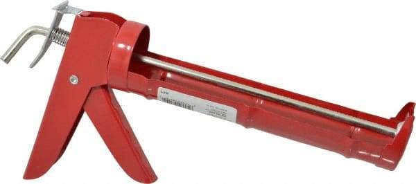 Hyde Tools - 10.3 oz Half Barrel Manual Caulk/Adhesive Applicator - Use with 9" Cartridges - Exact Tool & Supply