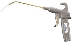 Guardair - Bent Safety Extension Tube Pistol Grip Blow Gun - 1/4 NPT, 6" Tube Length, Aluminum - Exact Tool & Supply