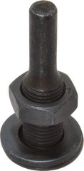 Weiler - 3/8" Arbor Hole to 1/4" Shank Diam Drive Arbor - For 3" Small Diam Wheel Brushes - Exact Tool & Supply