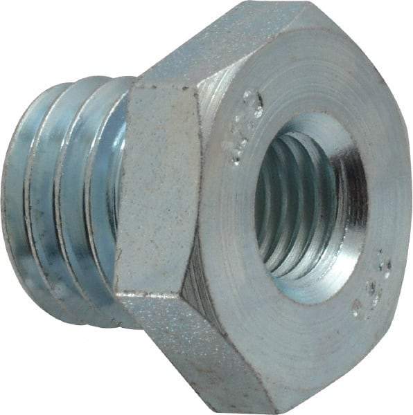 Weiler - 5/8-11 to M10x1.25 Wire Wheel Adapter - Metal Adapter - Exact Tool & Supply