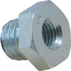 Weiler - 5/8-11 to M10x1.50 Wire Wheel Adapter - Metal Adapter - Exact Tool & Supply