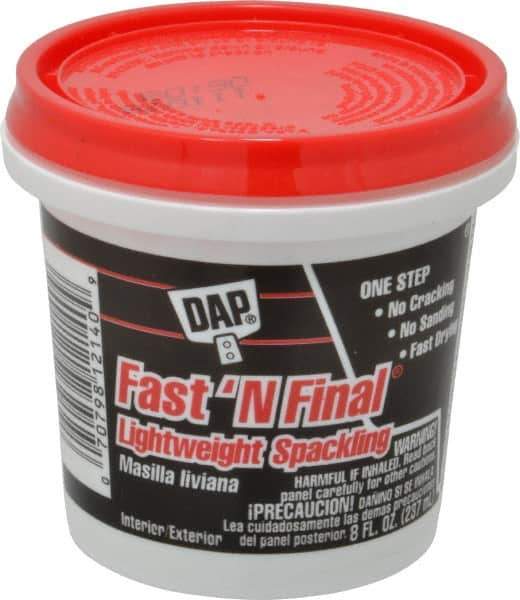 DAP - 8 oz Drywall/Plaster Repair - White - Exact Tool & Supply