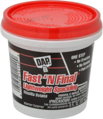 DAP - 8 oz Drywall/Plaster Repair - White - Exact Tool & Supply