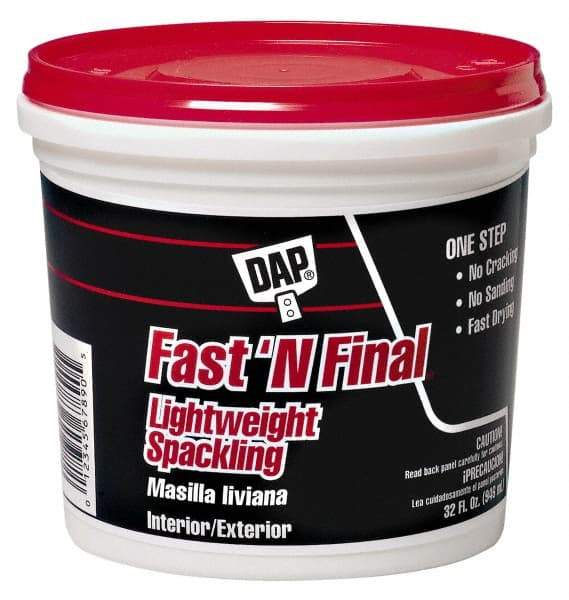 DAP - 32 oz Drywall/Plaster Repair - White - Exact Tool & Supply