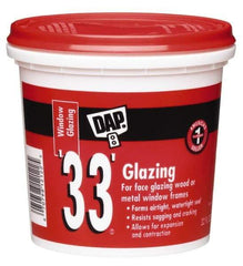 DAP - 32 oz Glazing Compound - White - Exact Tool & Supply